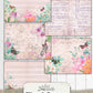 Music Junk Journal Kit, Floral Sonata