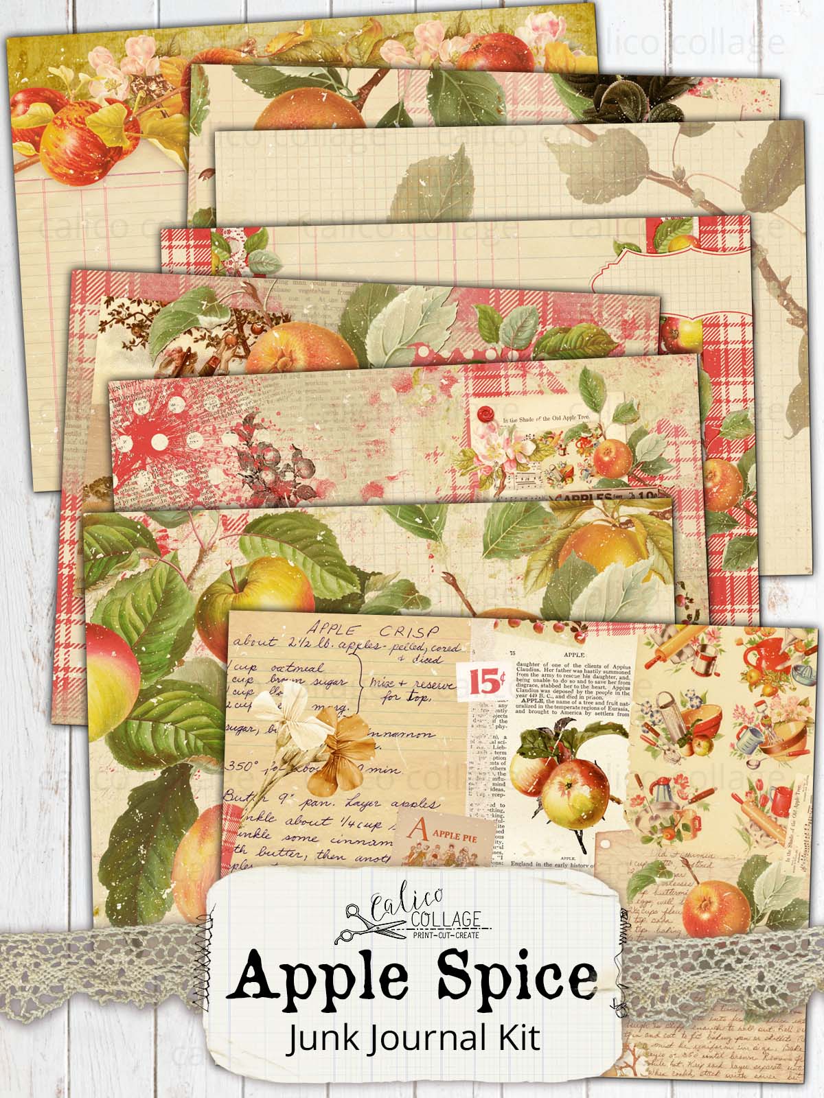 Autumn Junk Journal Kit