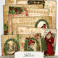 Golden Christmas Printable Journal Kit