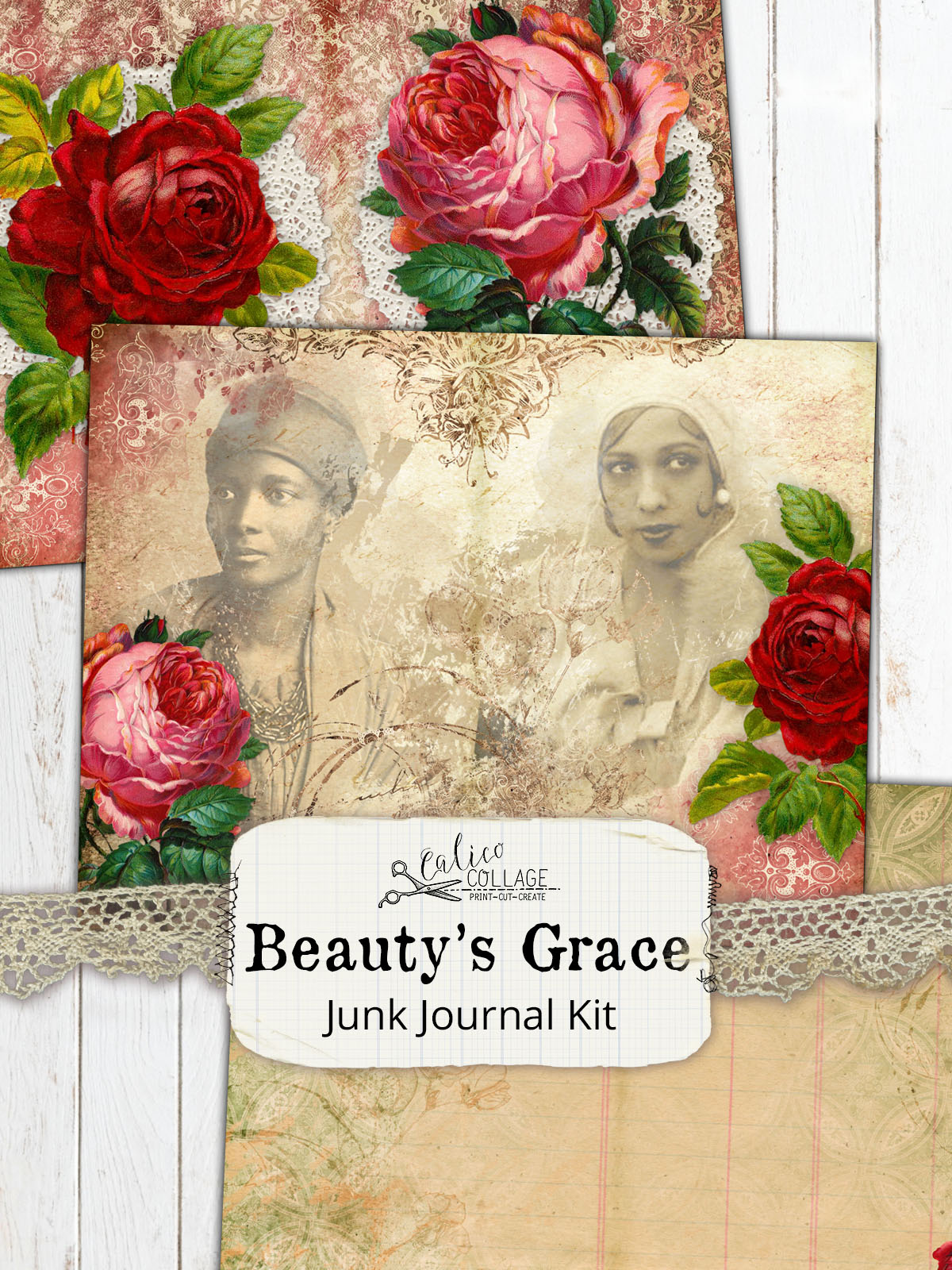 African American Junk Journal Kit