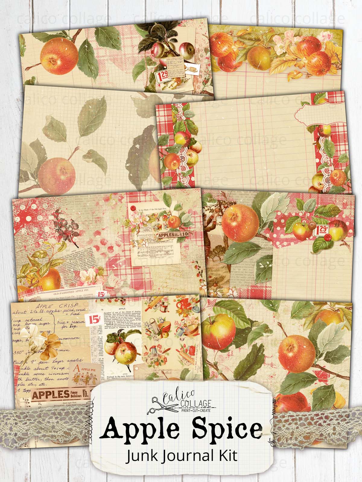 Autumn Junk Journal Kit