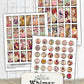 Whimsy Digital Collage Sheets, Small Ephemera Pack