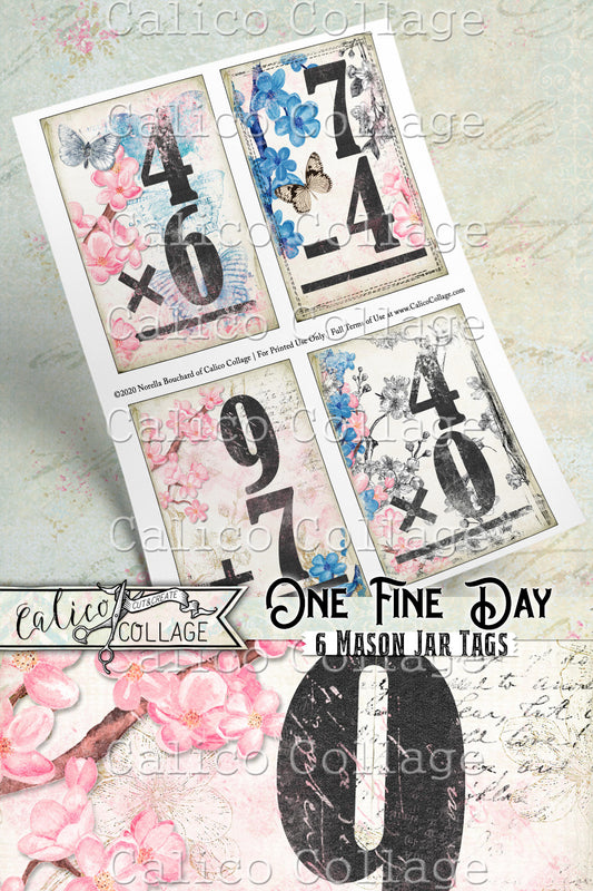 So She Did Printable Flashcards, Ephemera Pack