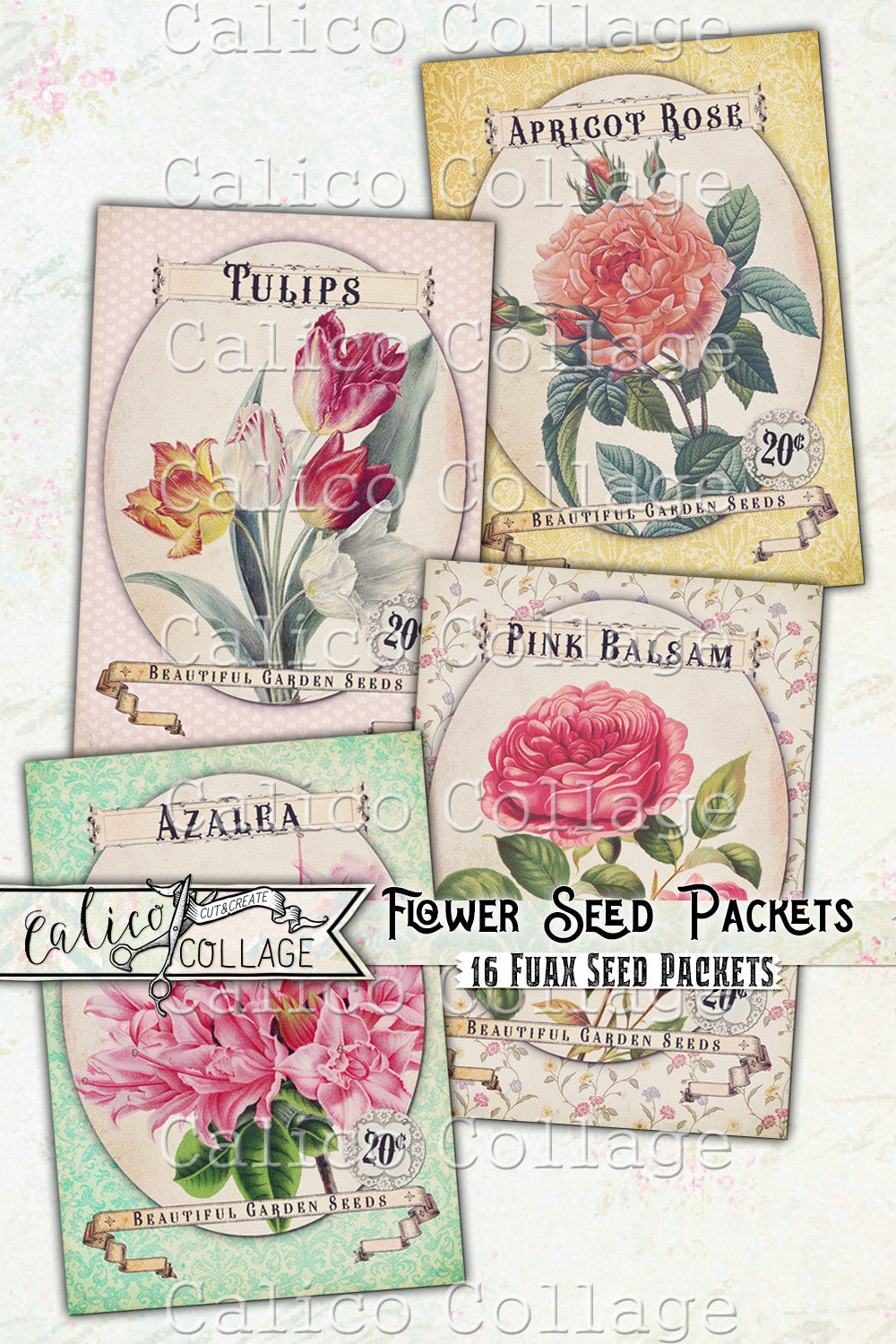 Printable Flower Seed Packets