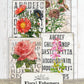 Floral Steampunk Printable Junk Journal Ephemera Pack