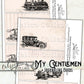 My Gentlemen Junk Journal Journaling Cards