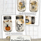 Printable Halloween Mason Jar Tags