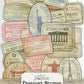 Printable Passport Stamps, Junk Journal Supplies