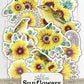 Sunflower Junk Journal Fussy Cut Ephemera