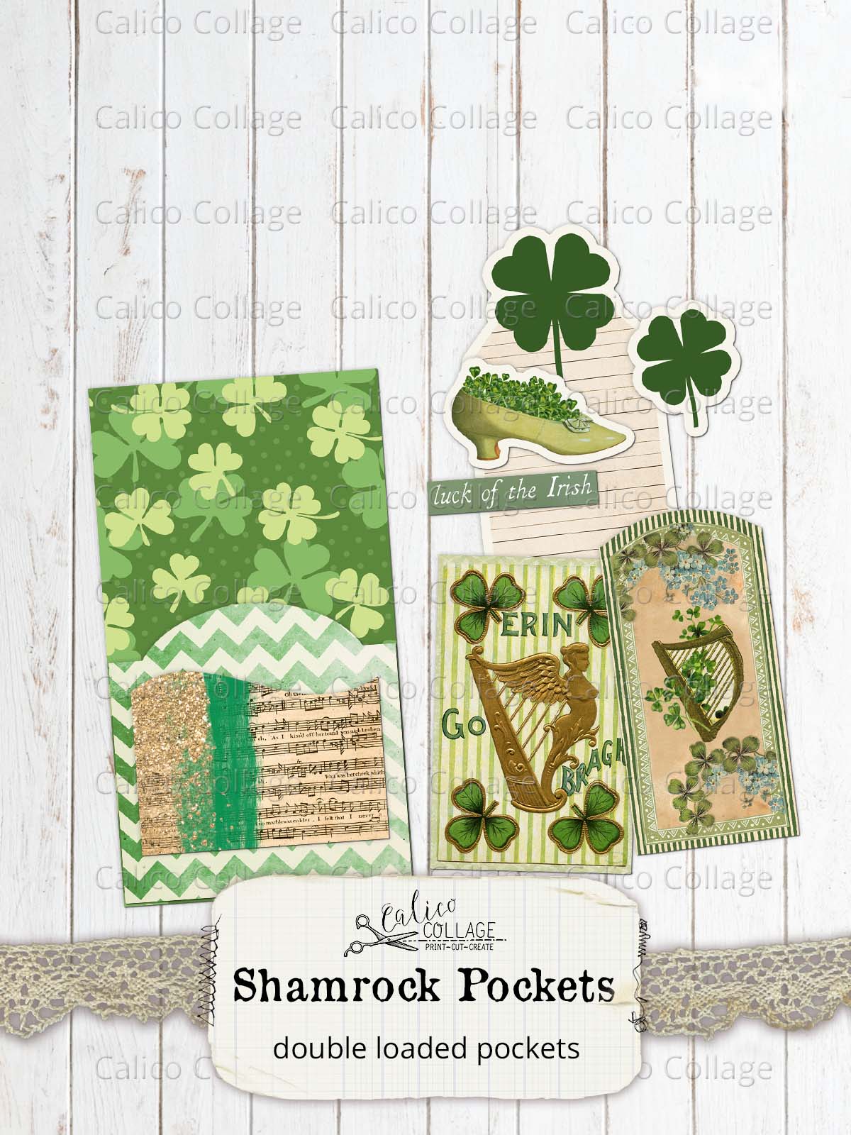 St. Patrick's Loaded Pocket Printable