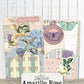 Junk Journal Loaded Pocket, Amarillo Rose