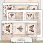 Steampunk Specimen Cards, Junk Journal Ephemera, Mechanical Garden