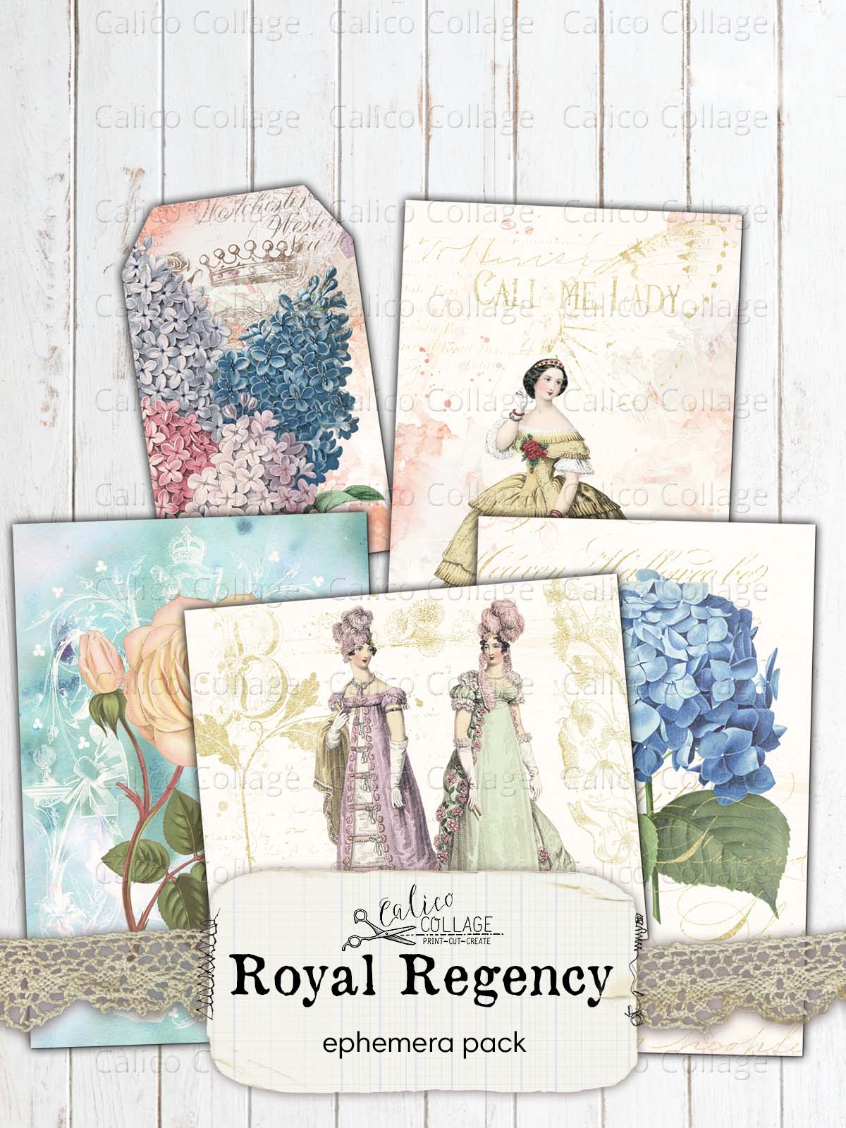 Royal Regency Ephemera Pack