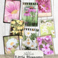 Floral Polaroids Pictures, Junk Journal Supplies