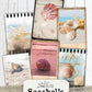 Seashells Polaroids, Junk Journal Printables