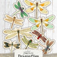Dragonfly Fussy Cut, Junk Journal Ephemera