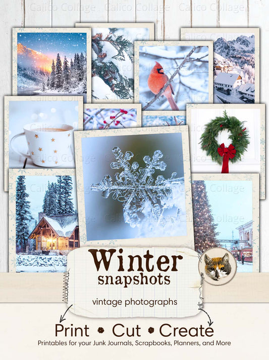 Cozy Winter Ephemera Book: High Quality Images Of House and Furniture For  Paper Crafts, Scrapbooking, Mixed Media, Junk Journals, Decorative Art