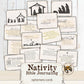 Vintage Nativity Ephemera for Bible Journaling