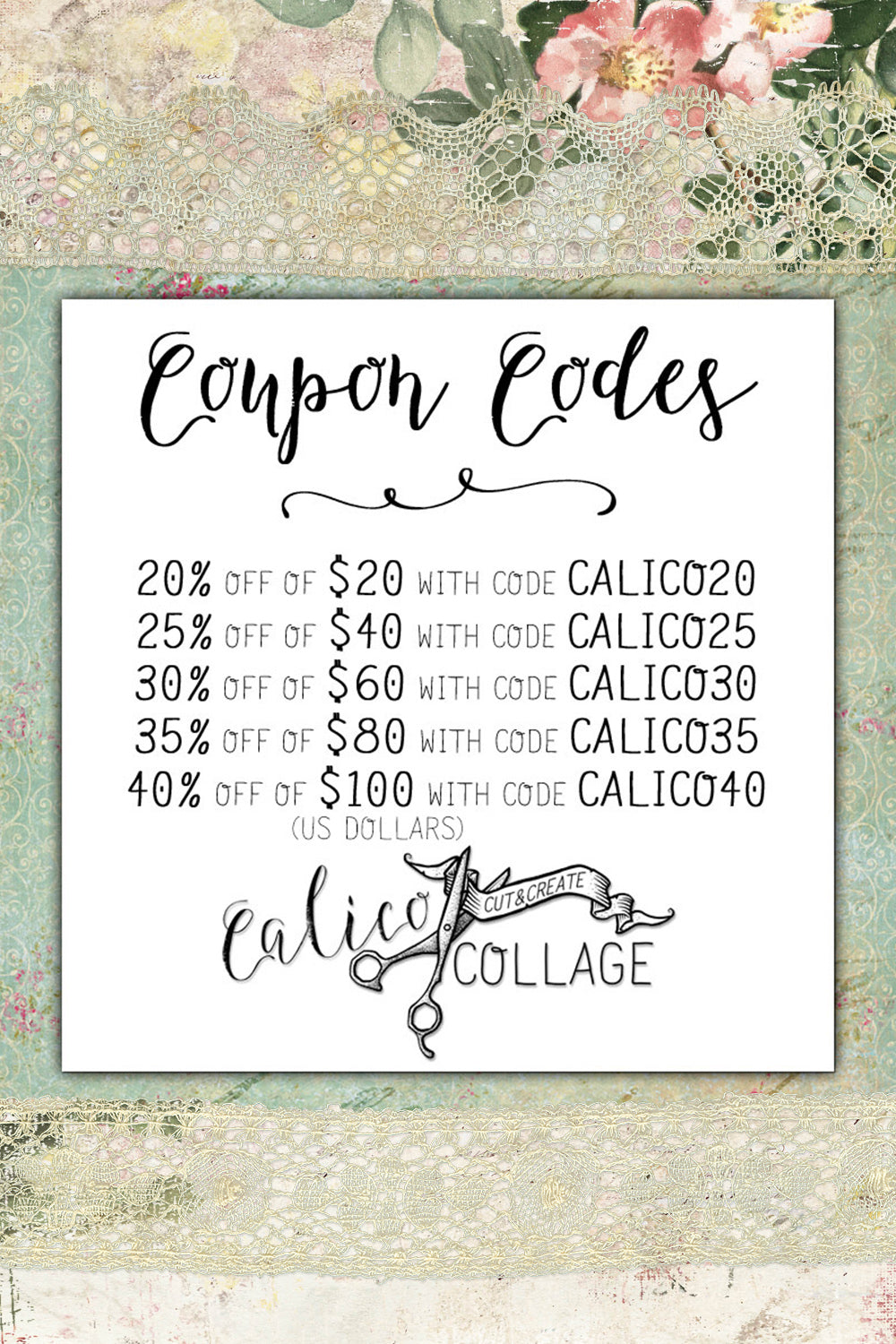 Printable Faux Stamps, Shabby Grunge